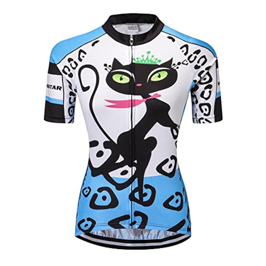 Camiseta de ciclismo con diseño de gato