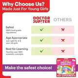 Kit de Experimentos Científicos Doctor Jupiter para Niñas 4-8 Años