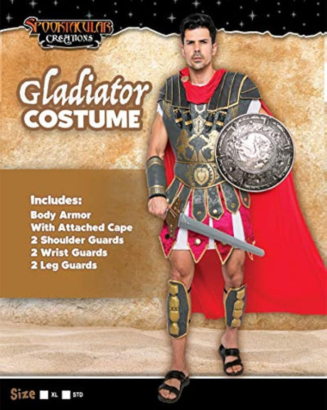 Disfraz de gladiador romano para hombre