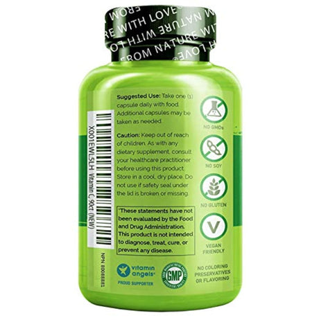 Vitamina C con acerola orgánica de cereza y bioflavonoides