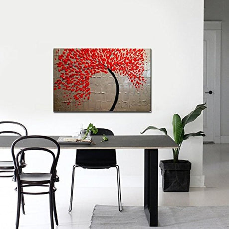 pinturas al óleo sobre lona arte de la pared