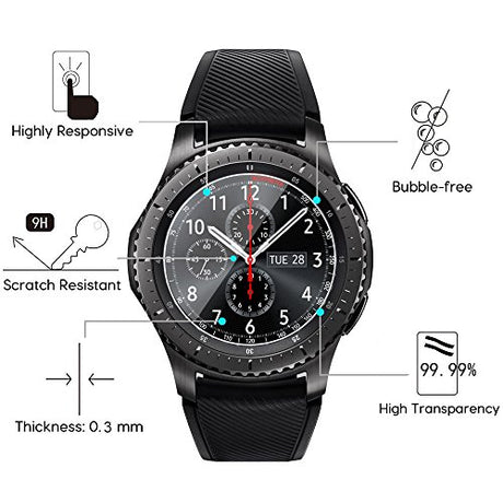 Reloj inteligente, color negro