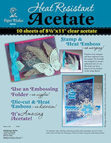 Acetato resistente al calor paquete de 10 | Paper Wishes Exclusive