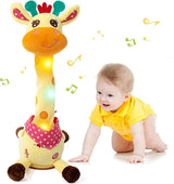 Jirafa de Peluche Emoin: Musical, Interactiva, Canta 10 Canciones