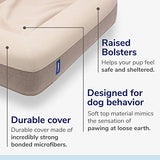 Cama para perro de espuma viscoelástica de felpa Casper