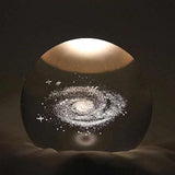 lampara con sistema solar, bola de cristal Galaxy