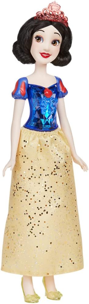 Muñeca Snow White Royal Shimmer Disney, con accesorios y falda