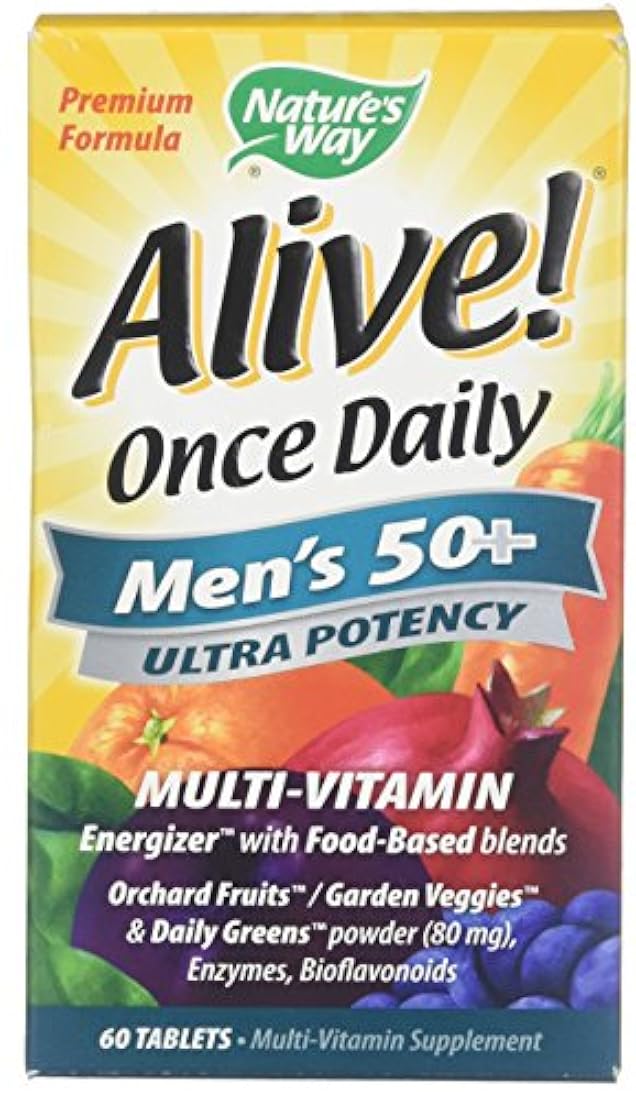 ¡Viva! Once Daily 50+ Ultra - 60 comprimidos para hombre por Nature's Way