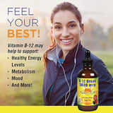 Nature's Life B12, Wild Berry, Verde, 4 onzas líquidas