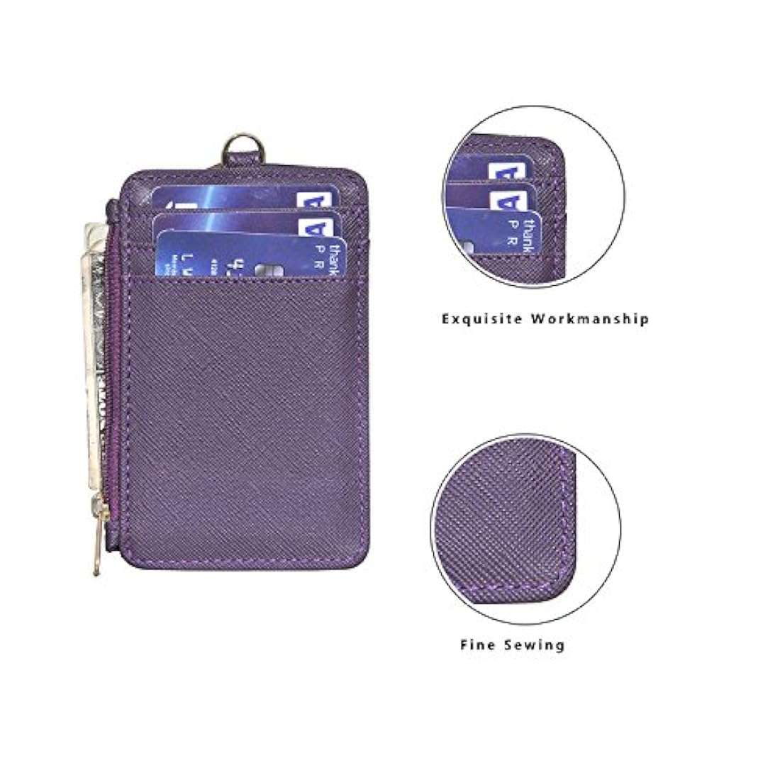 Soporte para tarjetas de identificación con cordón