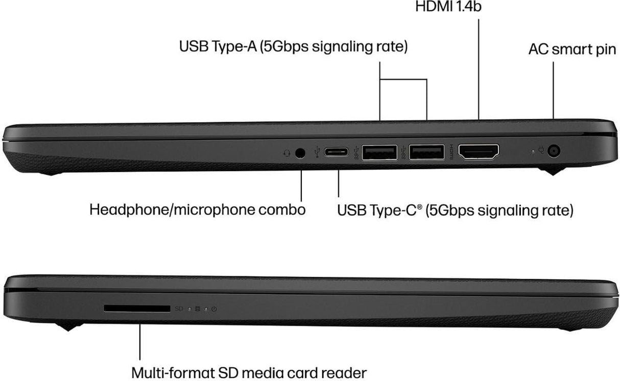Laptop HP 14 Ultra Ligero, Intel Celeron, 8GB RAM, Win 11