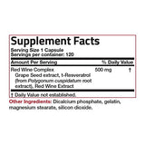 Bronson Resveratrol 500 Complex, 120 Cápsulas