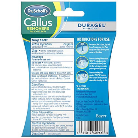 Removedor de callos Duragel de Dr Scholl's