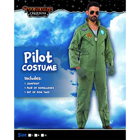 Disfraces Disfraz de piloto de vuelo para hombre