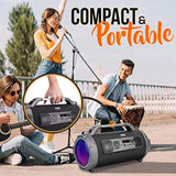 Parlantes estéreo portátil Bluetooth PYLE-HOME PBMKRG155