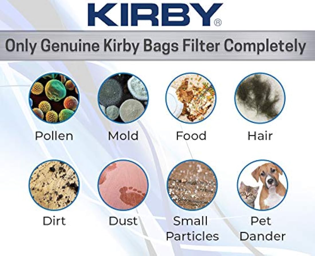 Bolsas para aspiradora Kirby
