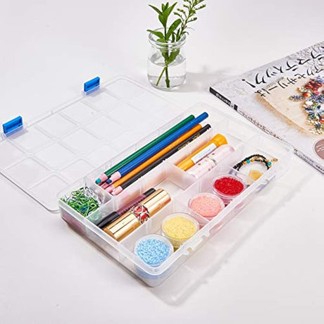 Benecreat - Caja de divisores de joyería de tamaño mixto