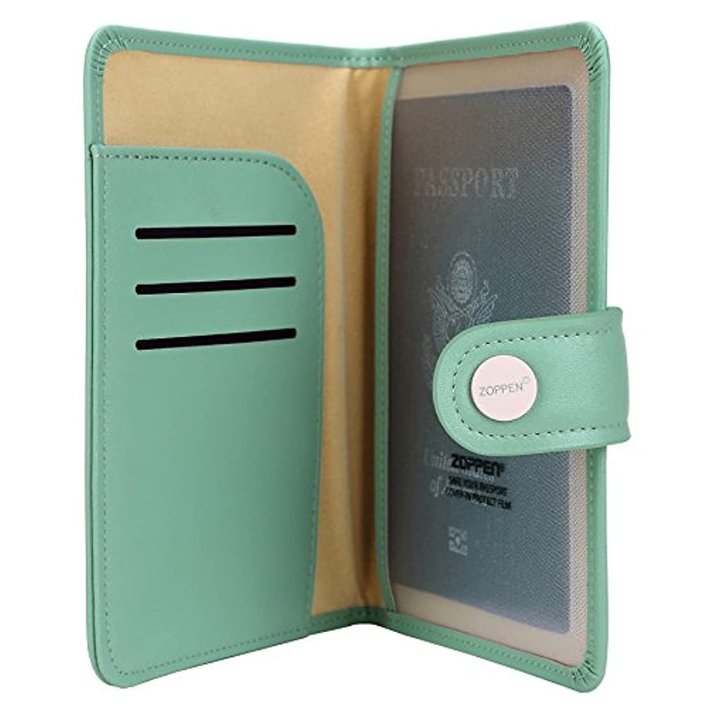 Portadocumentos de viaje para pasaporte con bloqueo  Rfid