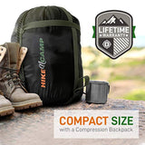 Saco de dormir para mochilero SereneLife ‎SLSGR5