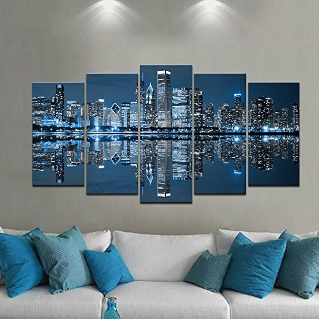 Lienzo impreso cuadro decoracion logo Chicago