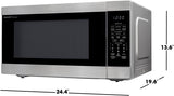 Horno Microondas SHARP SMC2266KS, 2.2 CuFt, 1200W, Turntable