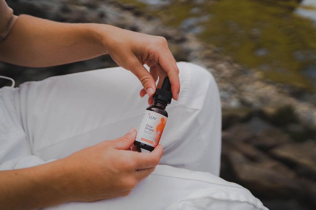 LUV Salud Flow Drops® - Energía, Claridad, Inmunidad, Vegano