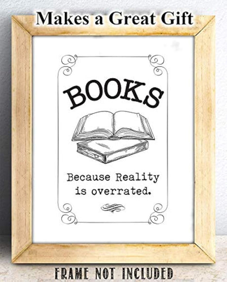 Libros: porque la realidad está sobrevalorada