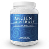 Ancient Minerals copos de baño de magnesio, bolsa de un solo uso.
