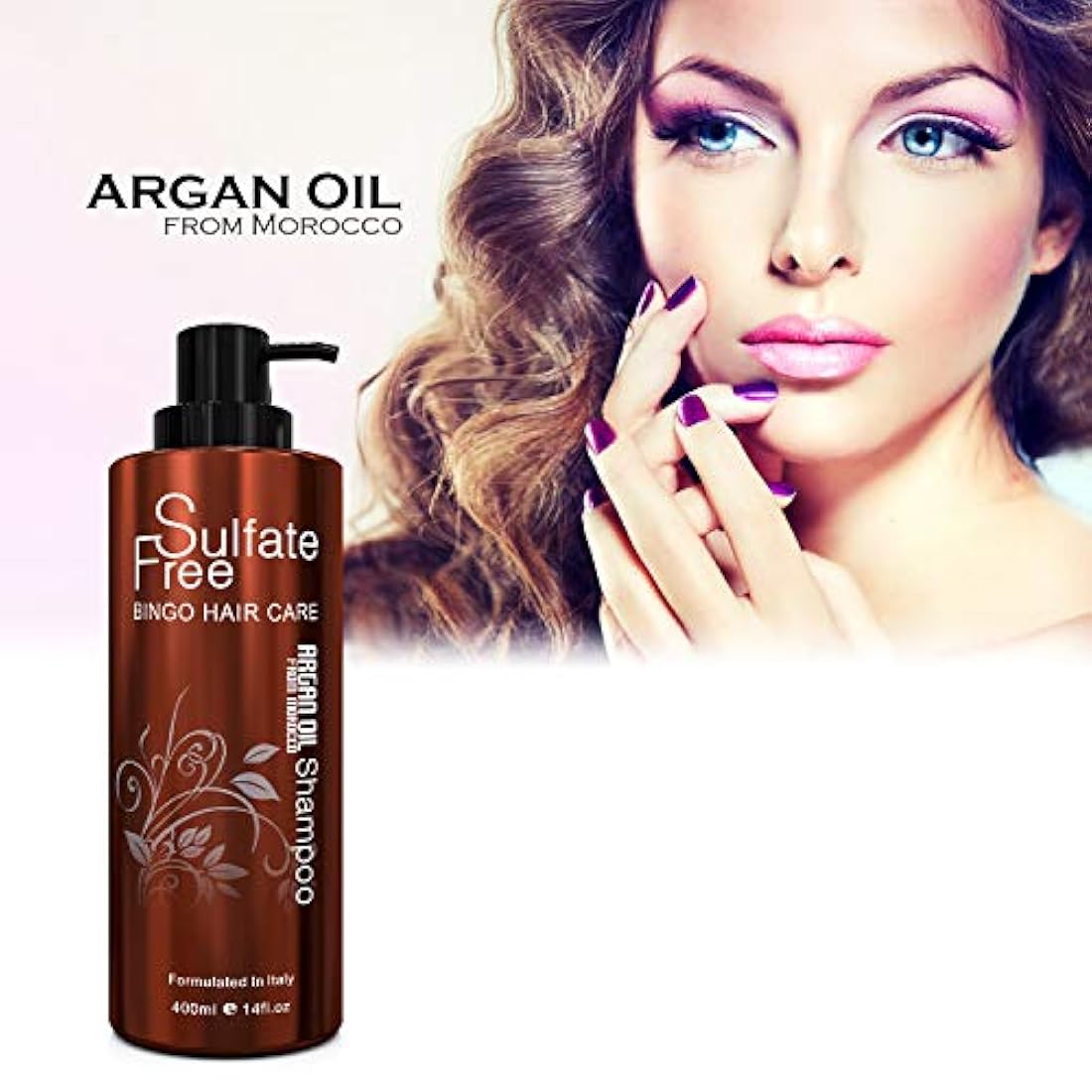 Aceite de Argán marroquí Champú Sulfato última intervensión
