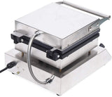 Máquina de Waffles 1750W, No Stick, Control T° y Tiempo, 4 Pcs