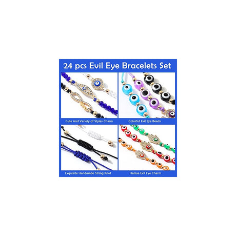 Pulseras y tobilleras mexicanas de ojo contra el mal de ojo