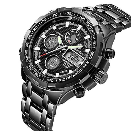 Relojes deportivos analógicos de cuarzo digital para hombre