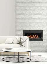 Papel pintado, adhesivo de ladrillo blanco