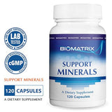 Suplemento de minerales minerales con zinc quelado, cobre, calcio, magnesio, boro, yodo, selenio, cromo, potasio, kreb ciclos portadores aumentan la biodisponibilidad (120 cápsulas)