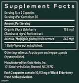 Gaia Herbs Fitocápsulas líquidas de baya de sauco negro