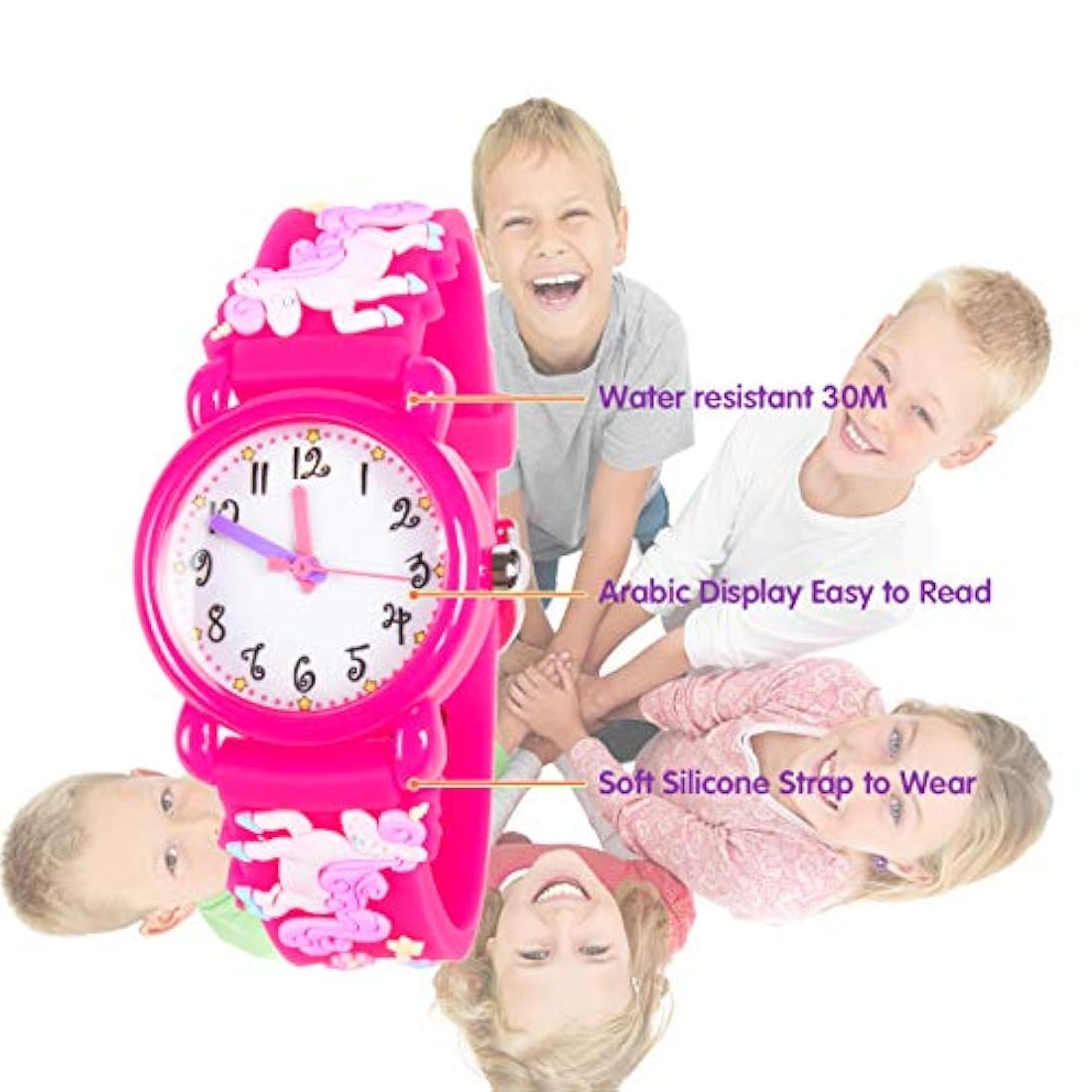 Reloj impermeable para niños.