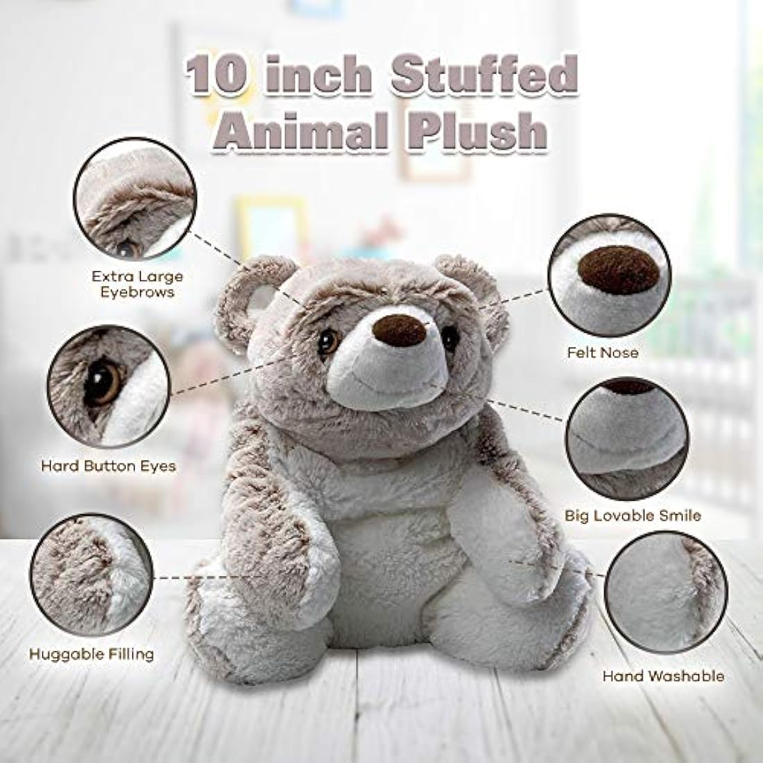 Gund Kobie - Oso de peluche de peluche