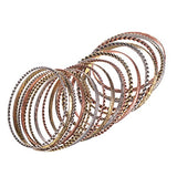 Conjunto de brazalete  múltiples brazaletes de metal azteca