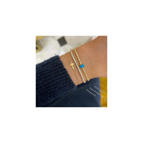 Pulseras y tobilleras de cruz para mujer