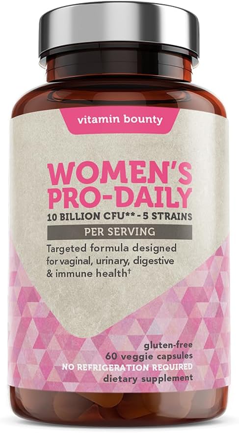 Vitamin Bounty Probiótico vaginal y prebiótico para mujer