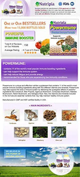 powermune inmune Booster apoyo inmunitario Formula 150 Cáp
