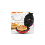 Wafleras  Mini máquina para hacer gofres  4 pulgadas