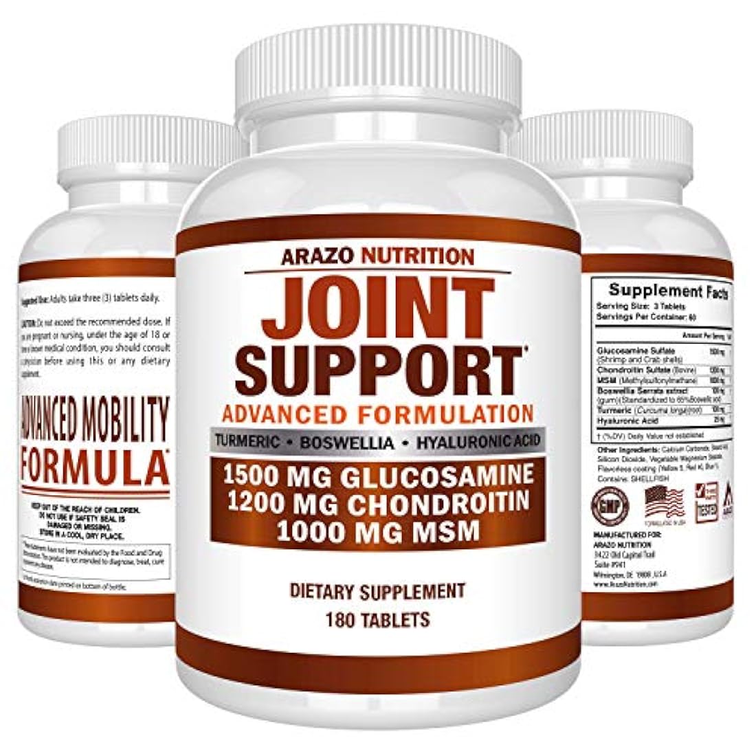 Glucosamina Condroitina MSM Boswellia Cúrcuma