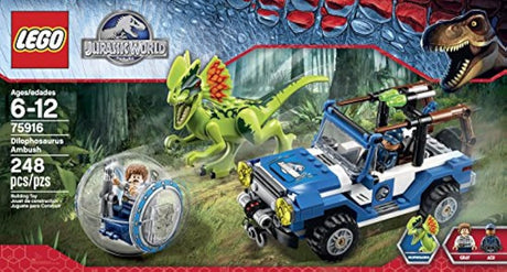 LEGO Jurassic World Dilophosaurus 75916 juego para armar