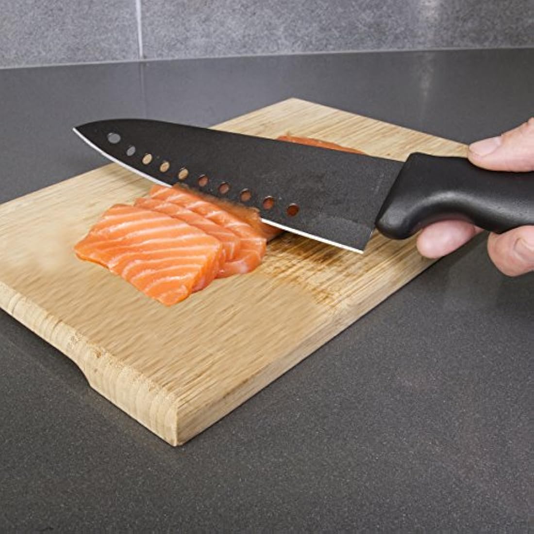 Kitchen + Home, cuchillo antiadherente para sushi.