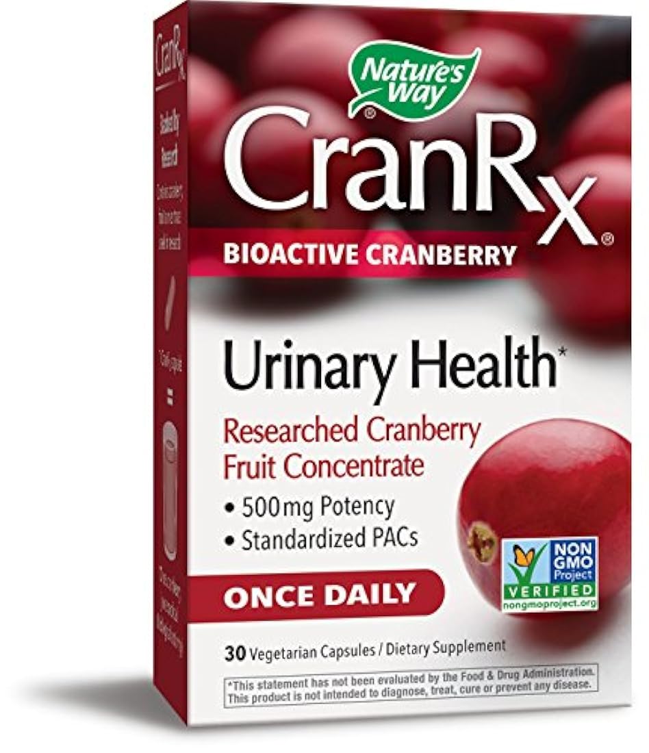 Nature's Way Cran rxbioactive, arándano, 30 Vcaps