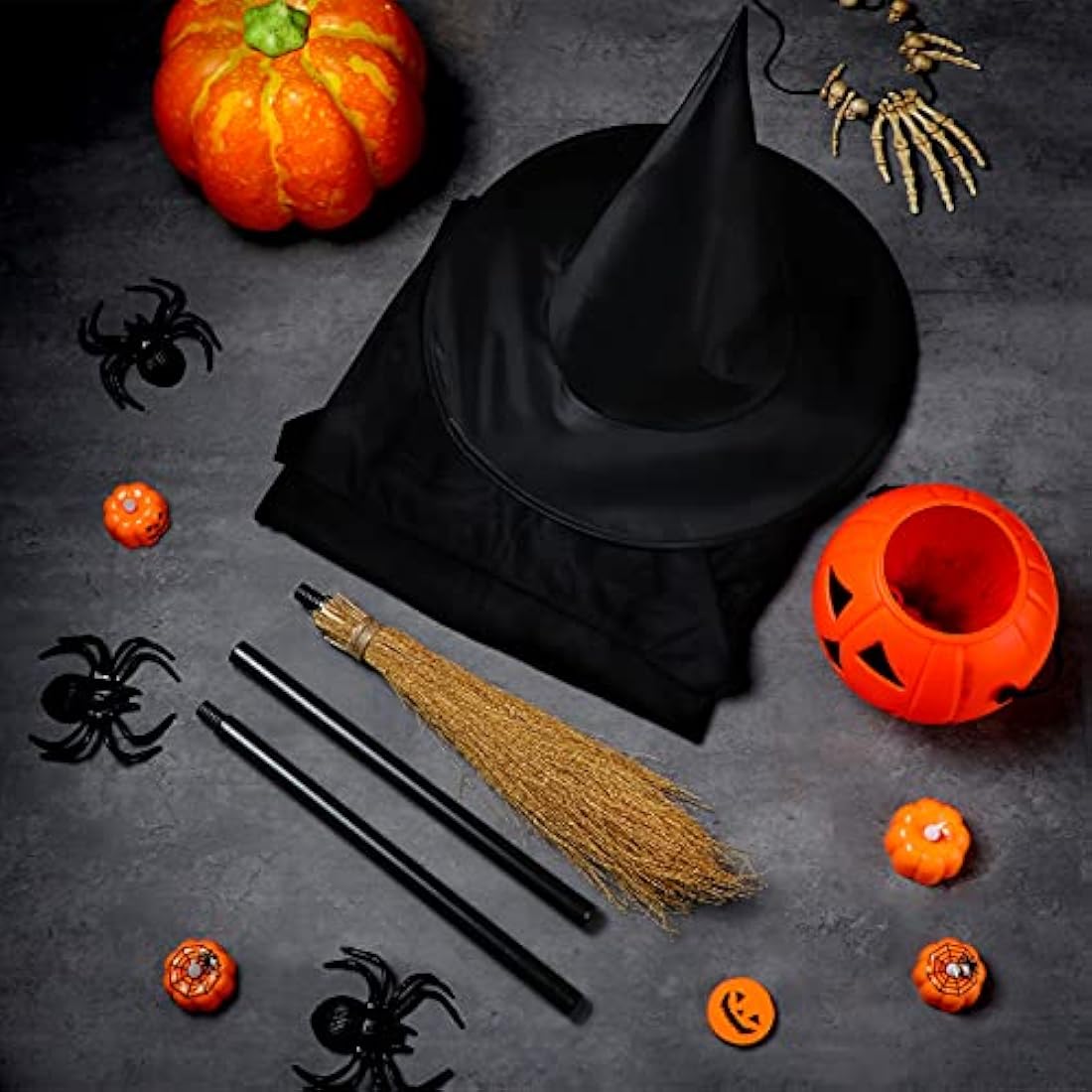 Disfraces 3 piezas Unisex Halloween Bruja