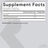 L-Glutamina en Polvo - Sports Research - Recuperación y Salud