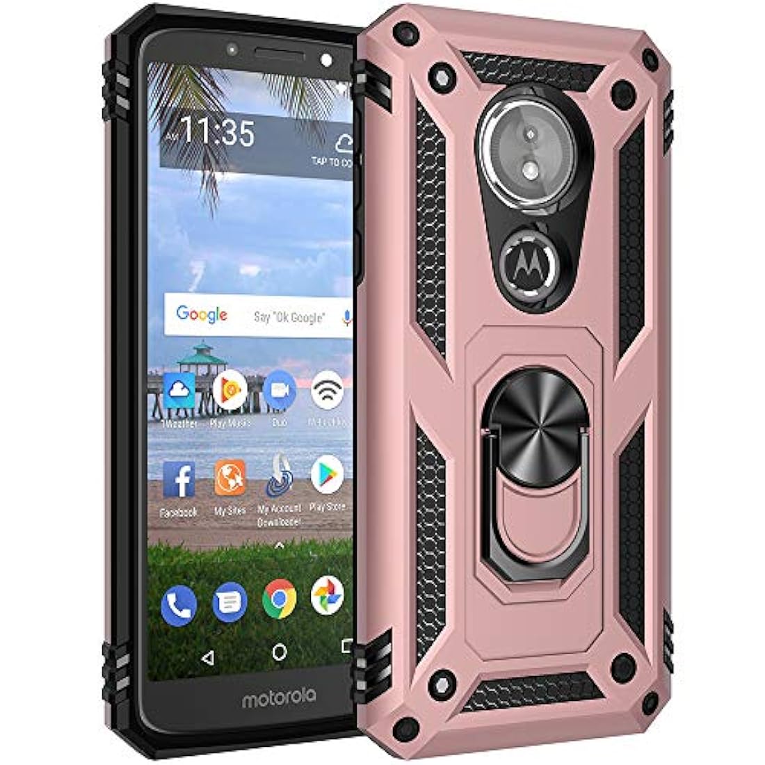 Impacto de caída de grado militar para Motorola Moto E5