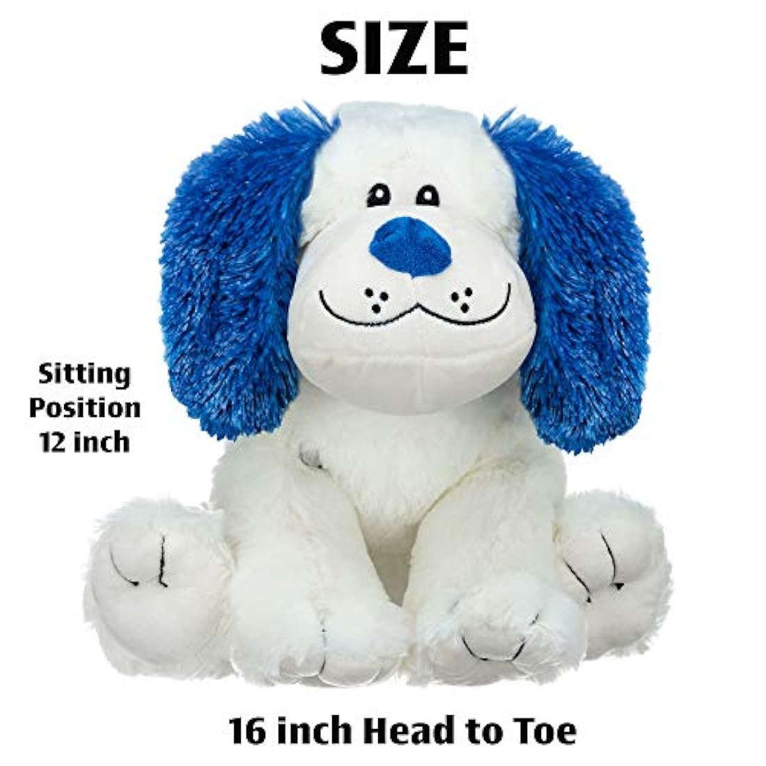 Luz nocturna de peluche LED para niños, funciona con pilas
